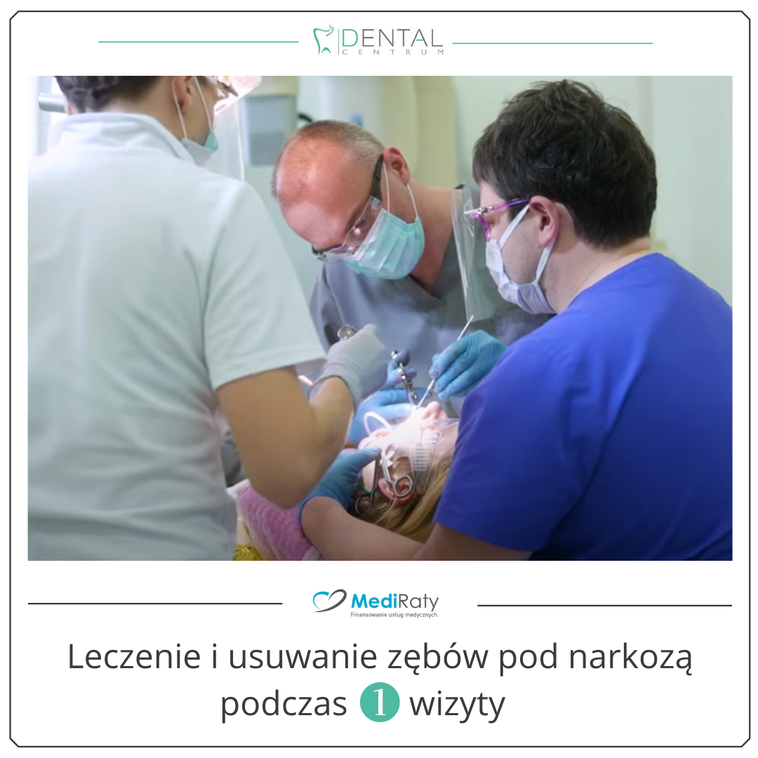 Leczenie zębów w narkozie